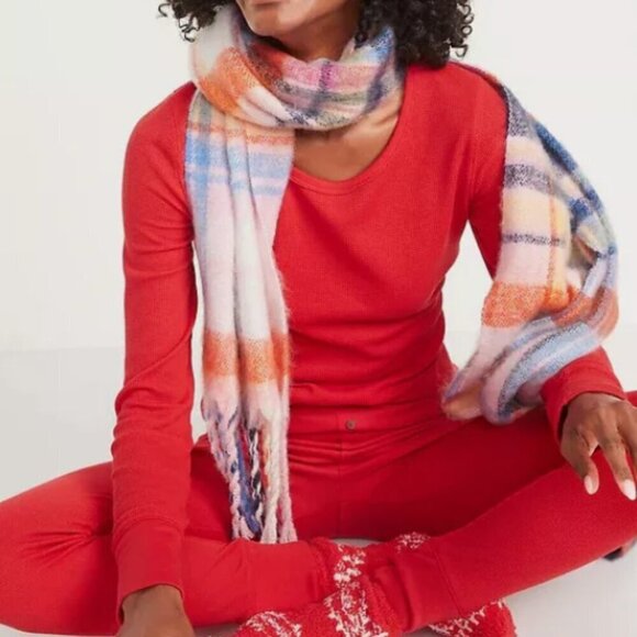 Old Navy Tops - NWT Old Navy Robbie Red Soft Thermal Waffle Knit Tee Shirt size XL Tall